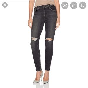 Levis high rise skinny jeans